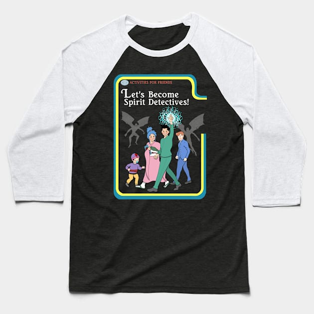 Yu Yu Hakusho Let's Become Spirit Detectives Baseball T-Shirt by Limit Break Merch